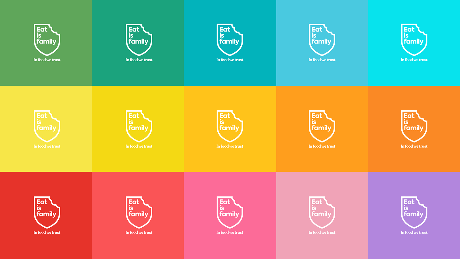 logo sur différents fond de couleurs